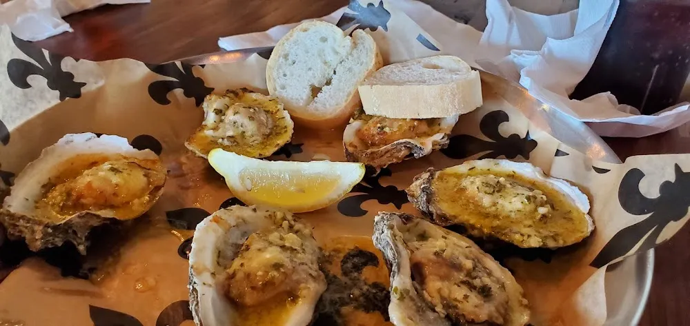 Charbroiled Oysters