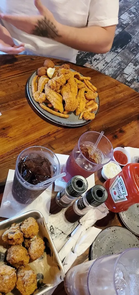 Fish and Shrimp Platter